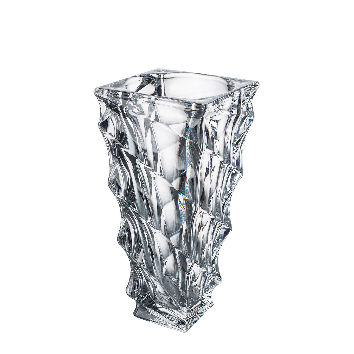 Vysoká skleněná váza Crystal Bohemia Casablanca 30,5 cm