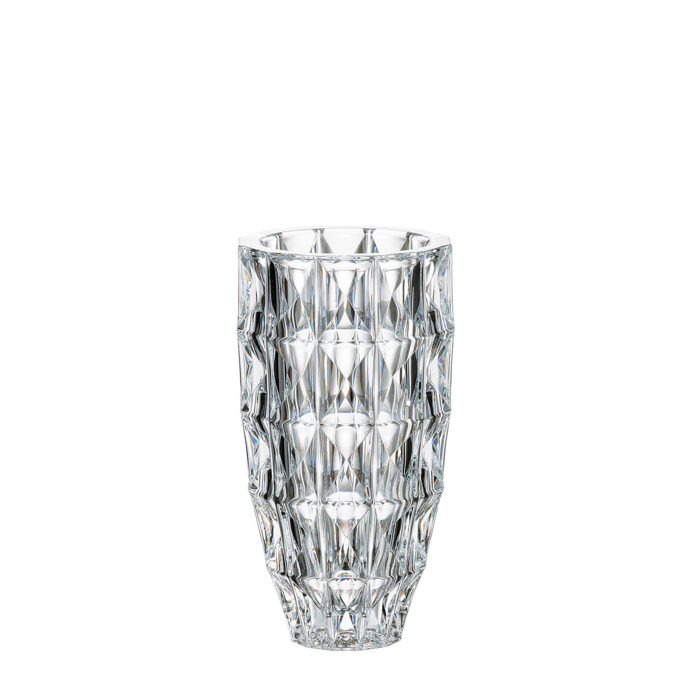 Vysoká skleněná váza Crystal Bohemia Diamond 25 cm