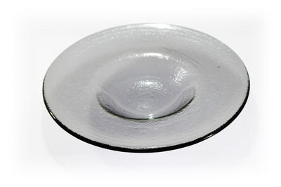 Skleněná mísa PASTA 29cm - šedá