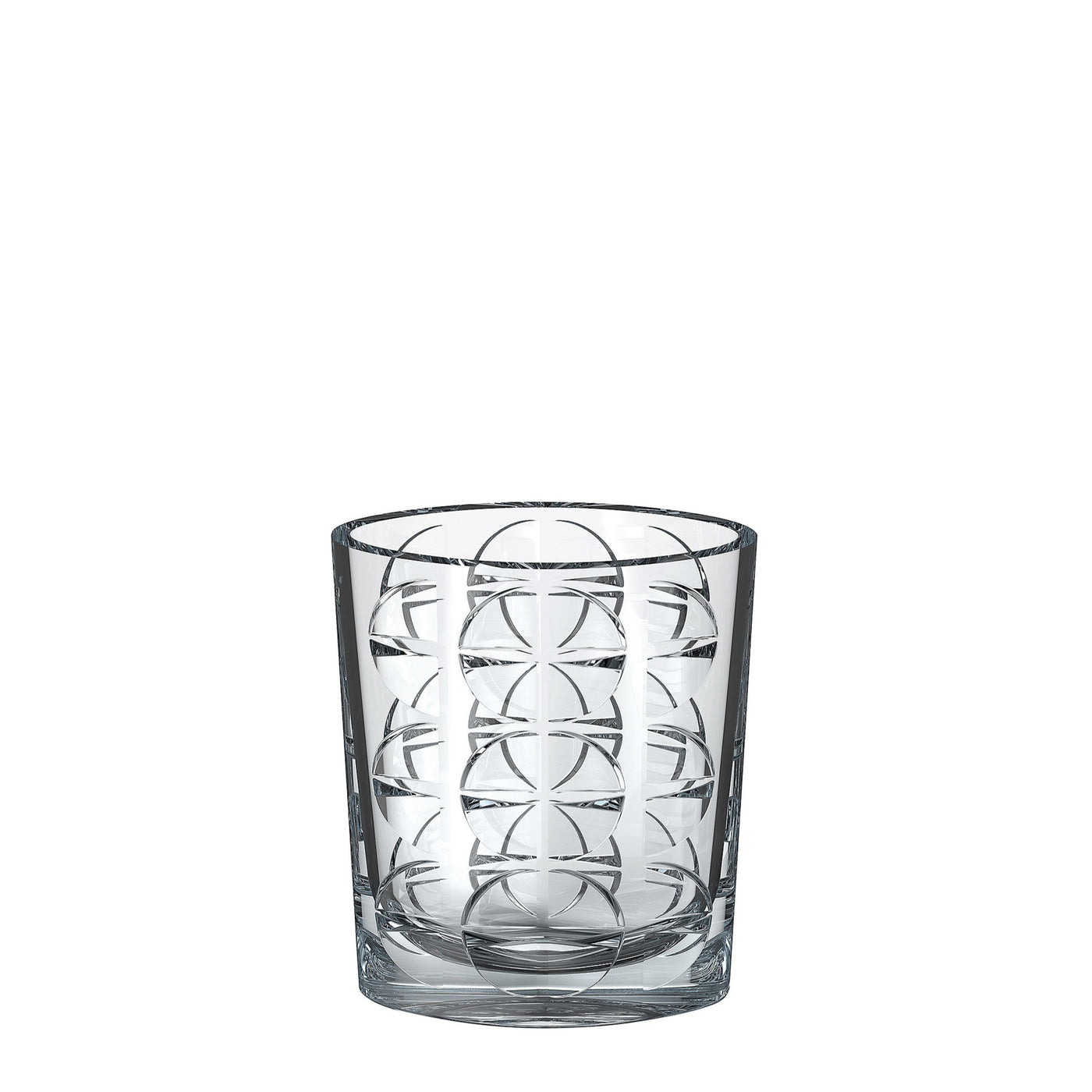 Vysoká skleněná váza Crystal Bohemia Eclipse 22 cm