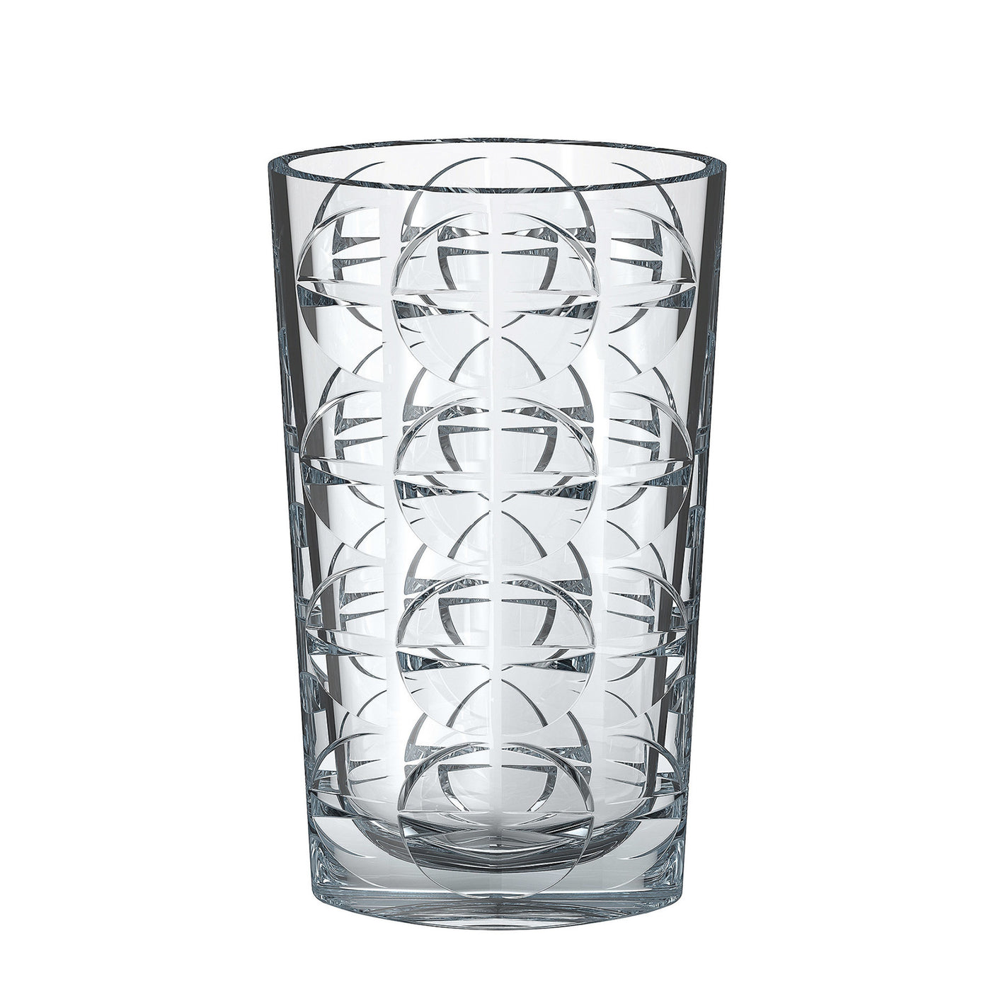 Vysoká skleněná váza Crystal Bohemia Eclipse 32 cm