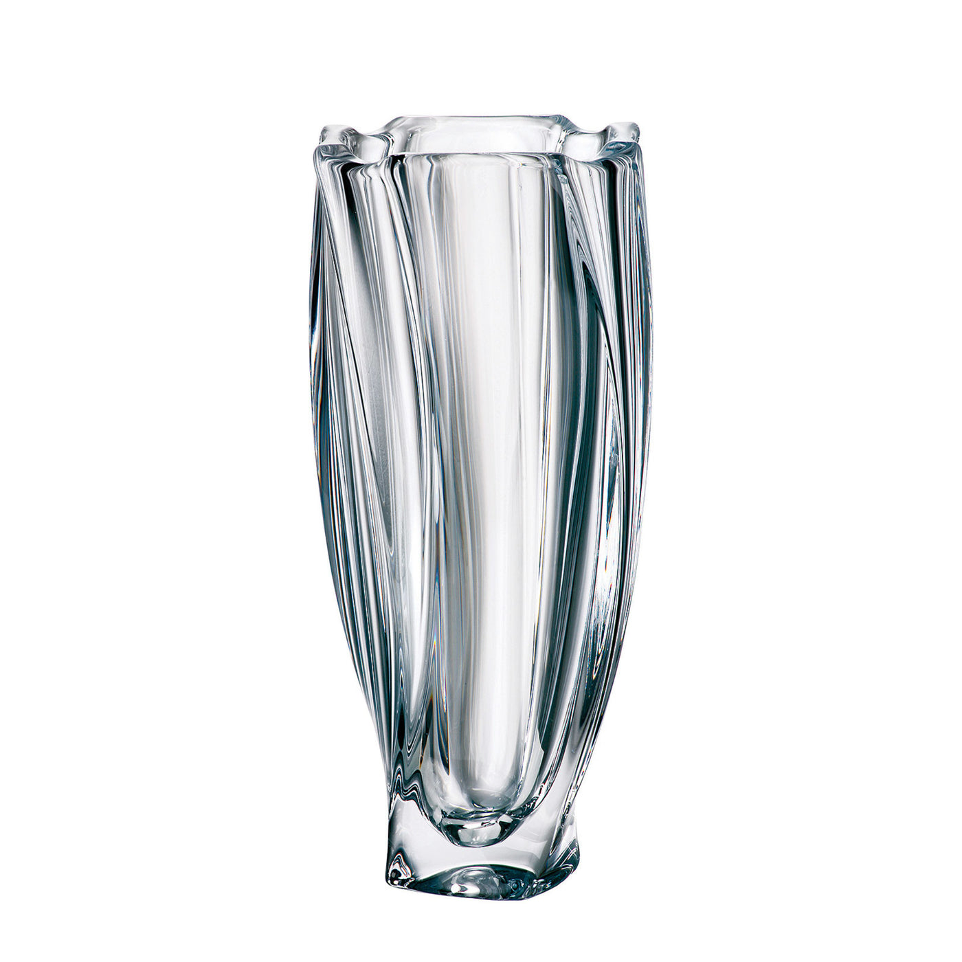 Vysoká skleněná váza Crystal Bohemia Neptune B 30,5 cm