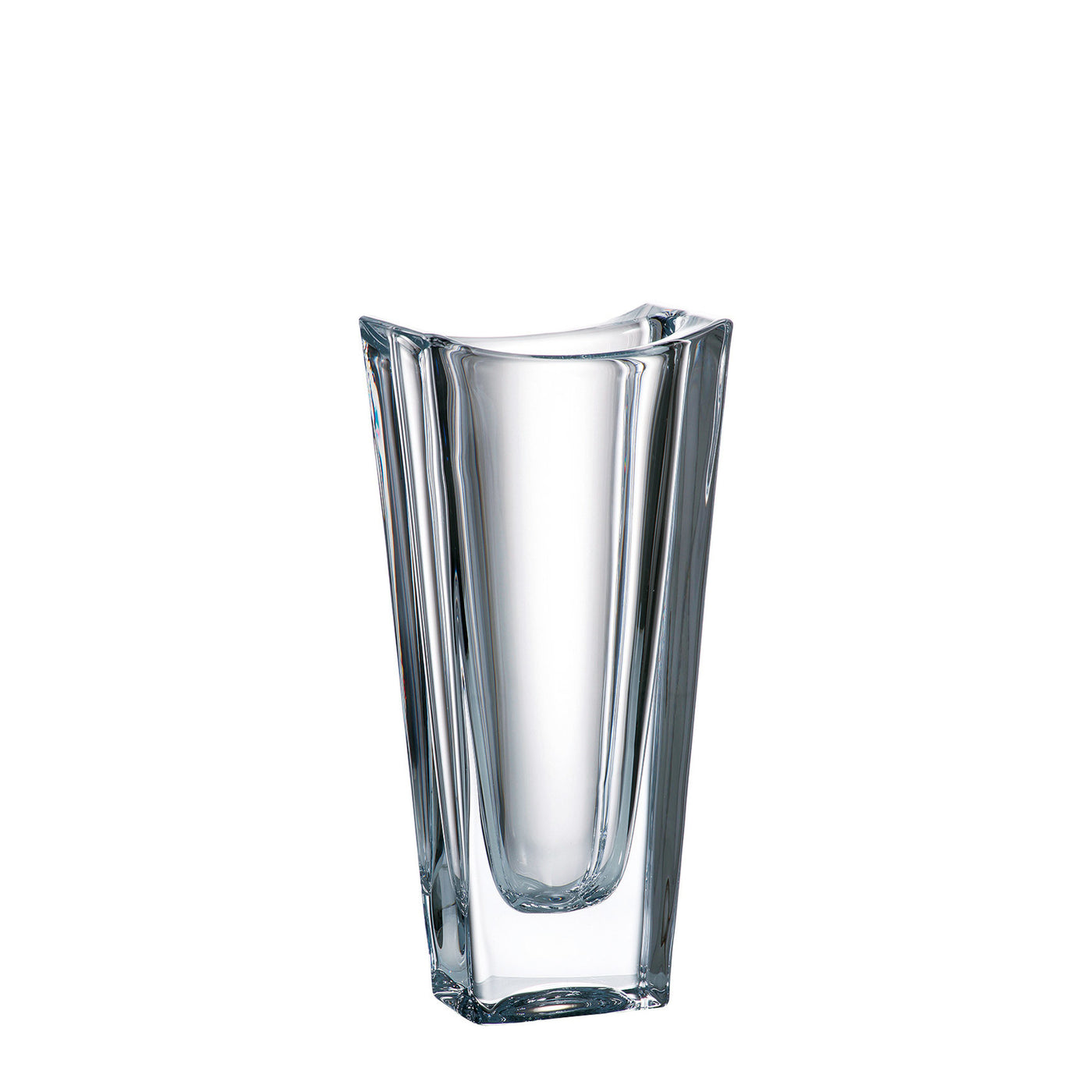 Vysoká skleněná váza Crystal Bohemia Okinawa 25,5 cm