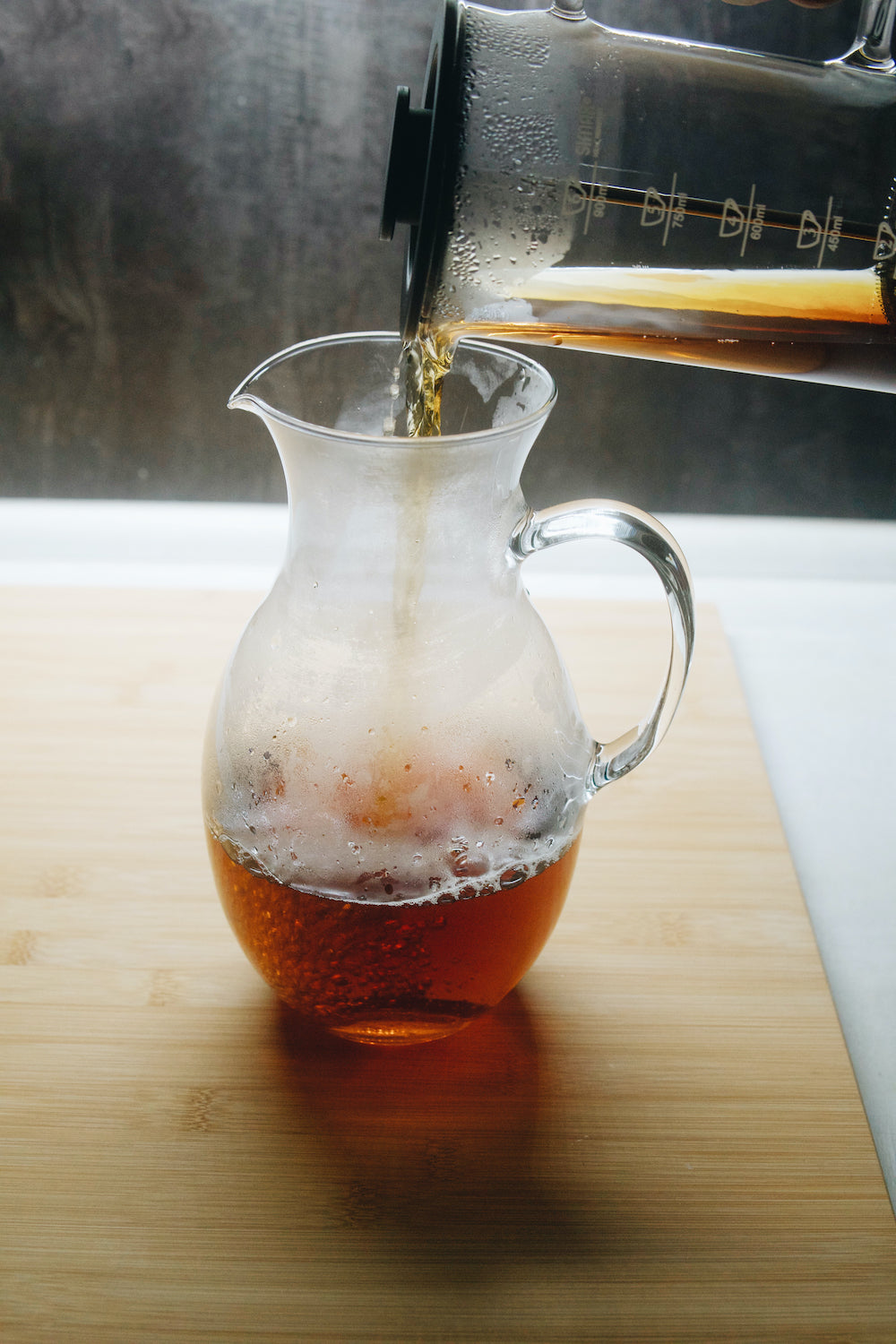 Tradiční skleněný džbán na čaj Simax Klasik 1,5l