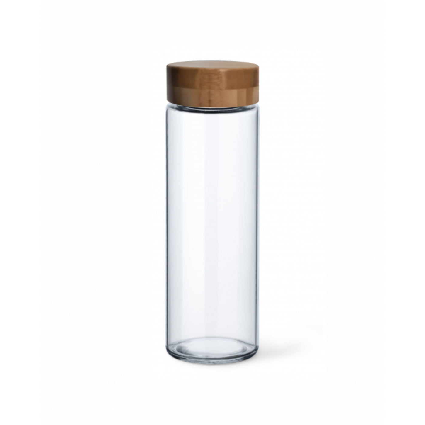 Simax skleněná láhev Pure Aqua Bottle 1 l s dřevěným víkem