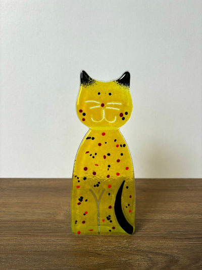 Skleněná figurka Kočka CA9