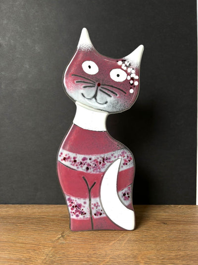 Skleněná figurka Kočka CA16