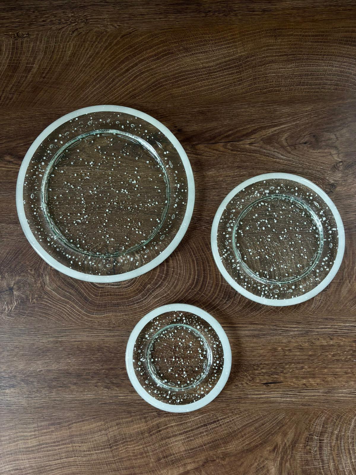 Set kulatých talířů PW23