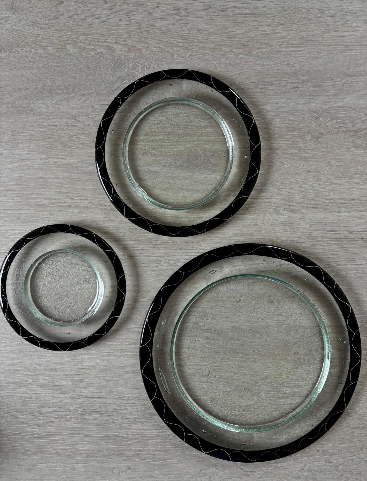 Set kulatých talířů B20