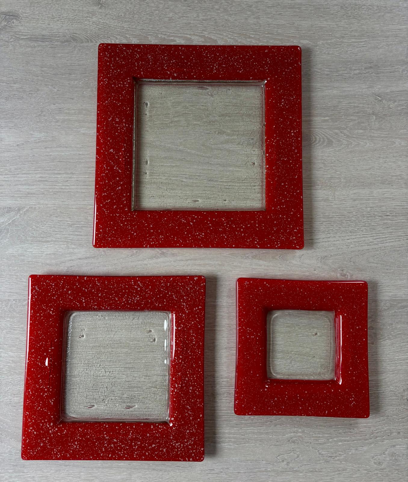 Set čtvercových talířů R20