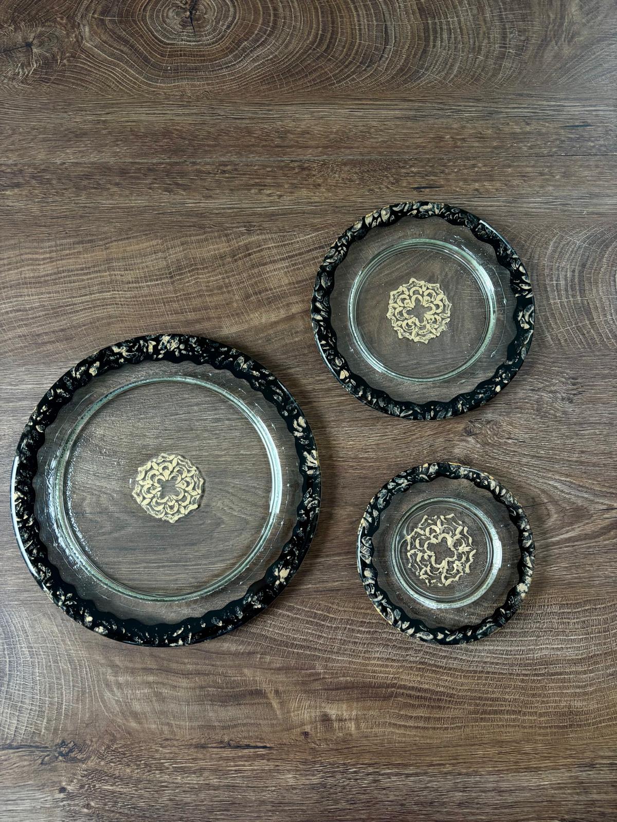 Set kulatých talířů G10