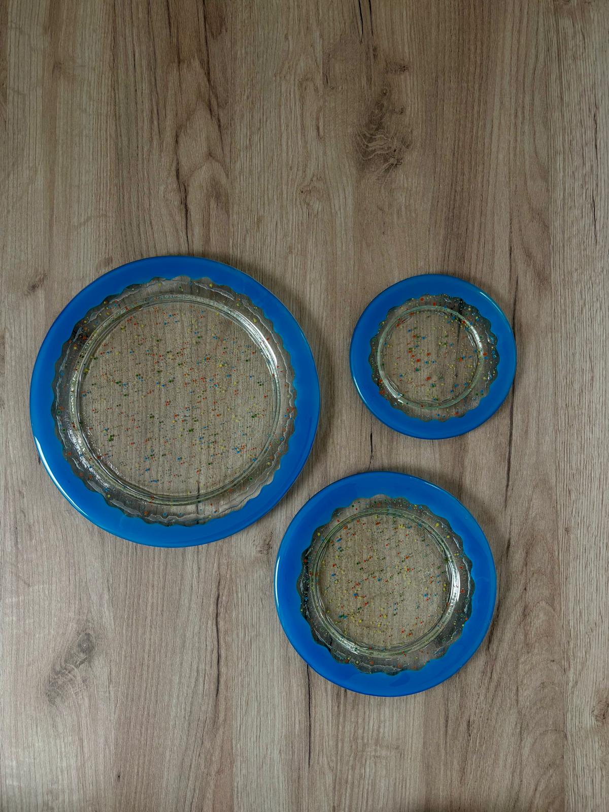 Set kulatých talířů C10