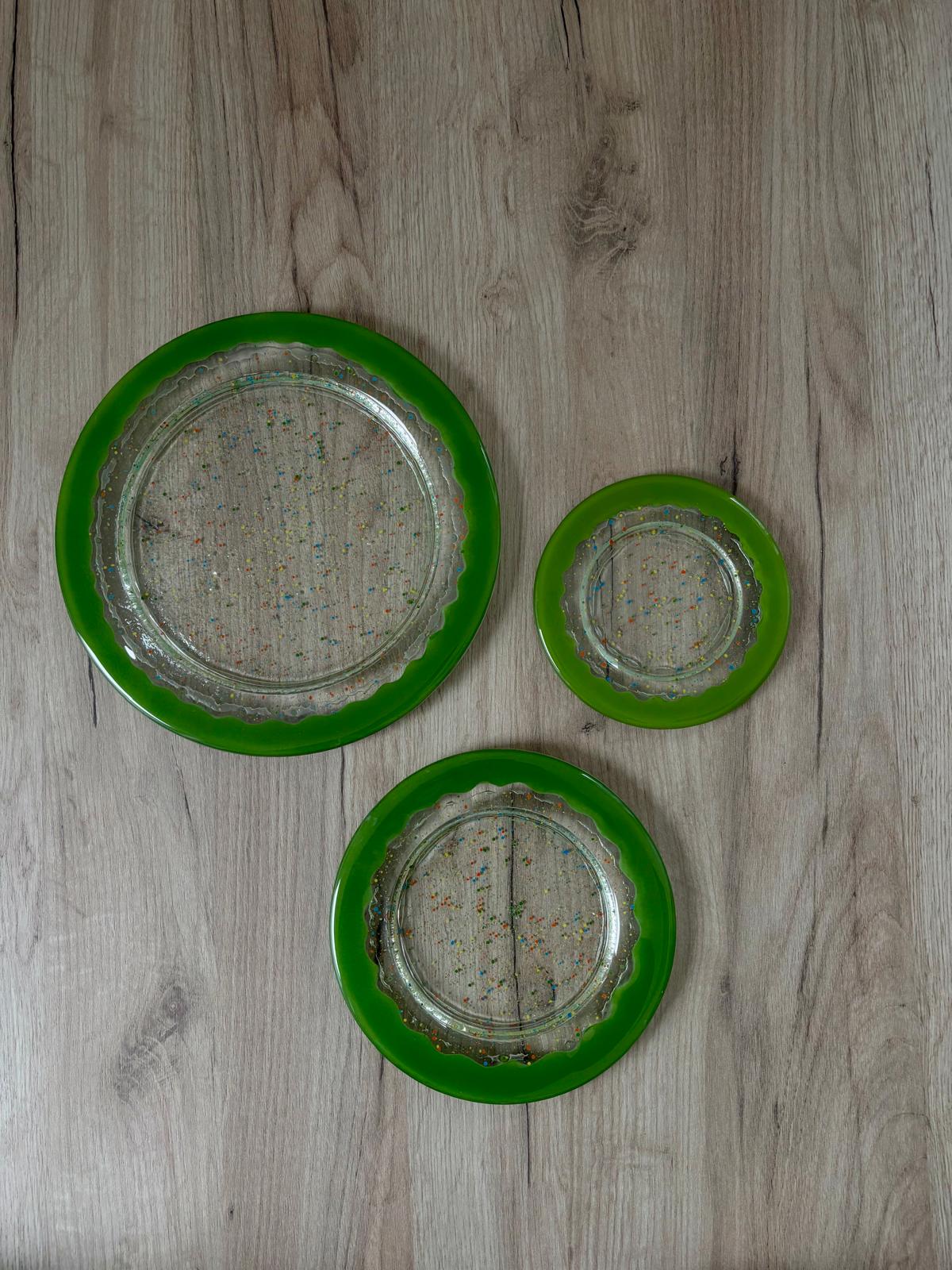 Set kulatých talířů C23