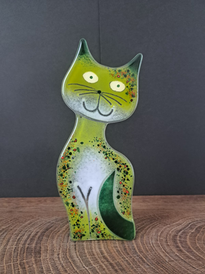 Skleněná figurka Kočka CA19