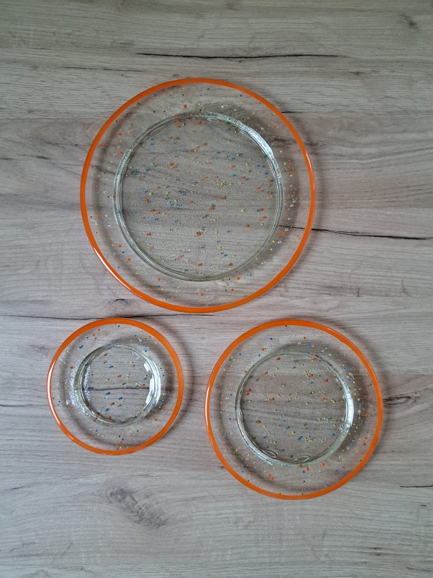 Set kulatých talířů C34