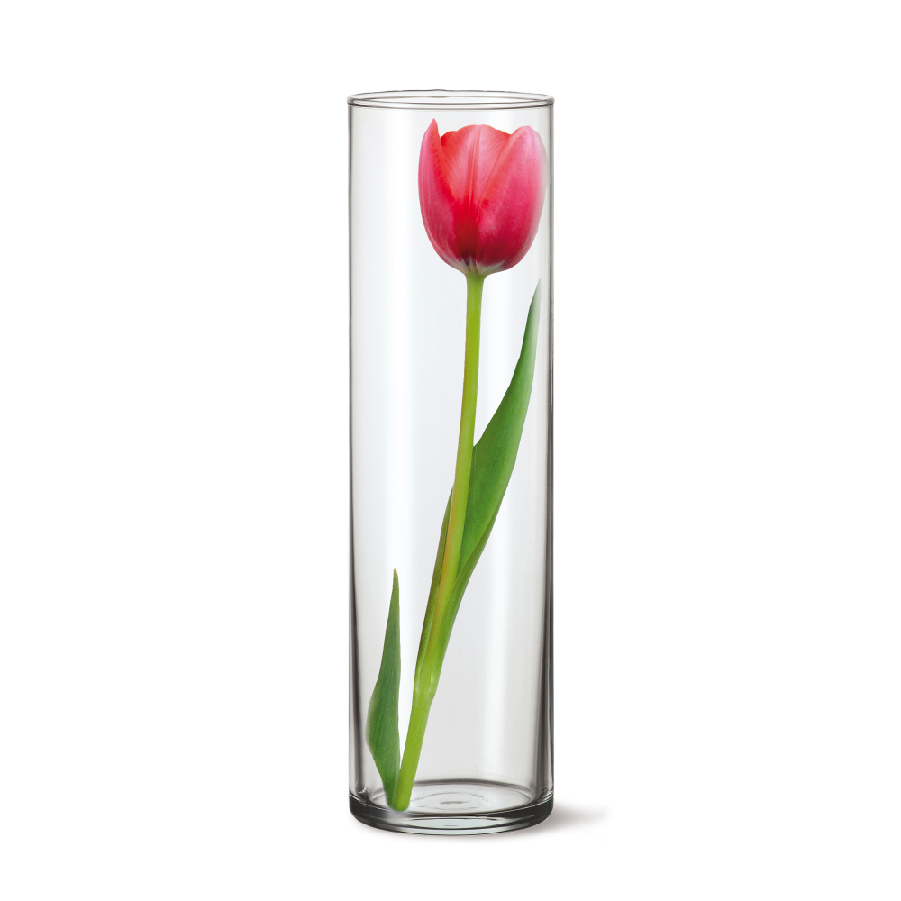 Vysoká skleněná váza na květiny Simax Drum