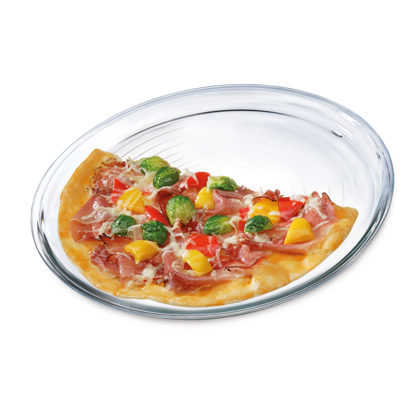 Skleněná zapékací forma do trouby Pizza